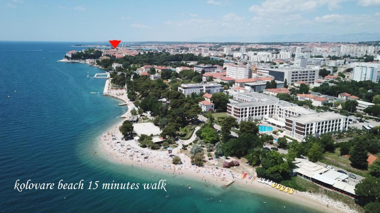 זאדאר Apartman Junona - Poluotok Na Dlanu מראה חיצוני תמונה